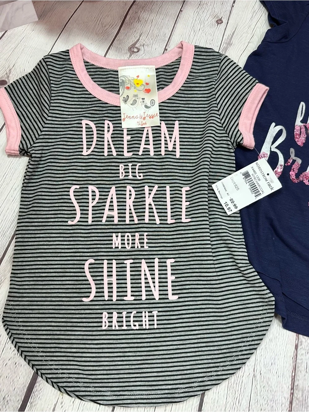 NWT 2pc Girls 5 tees short sleeve Top bundle gymboree jenna & jessie